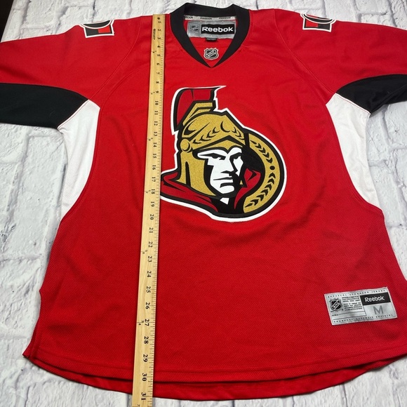 Ottawa Senators NHL Reebok Red Hockey Jersey Sz M Mint Condition - Picture 5 of 10